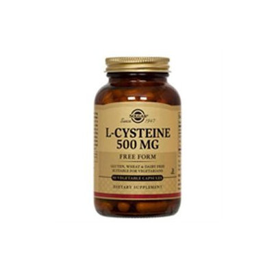 Solgar L-Cysteine - 500 mg - 60 Vegetable Capsules