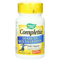 tures Way Nature's Way Completia Diabetic Multivitamin - 30 Tablets