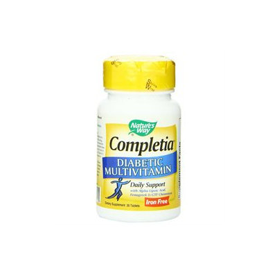 tures Way Nature's Way Completia Diabetic Multivitamin - 30 Tablets