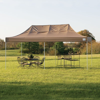 Shelter Logic 10x20 Truss Pro Pop-up Canopy Desert Bronze Cover