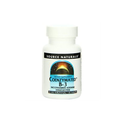 Source Naturals Coenzymated B-3 - 60 Sublingual Tablets - Niacin