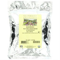 Starwest Botanicals Milk Thistle Seed Whole Organic - 1 lb