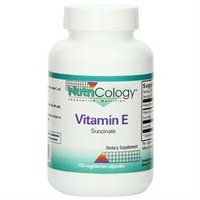 NutriCology Vitamin E Succinate - 100 Vegetarian Capsules