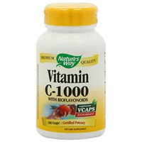 tures Way Vitamin C 1000 with Bioflavonoids, 100 Vcaps, Nature's Way