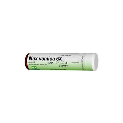 Boericke & Tafel Nux Vomica 6X - 100 Tablets