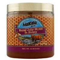 Montana Naturals - Royal Jelly 30000 In Honey - 11 oz.