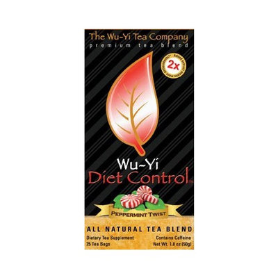 The Wu-yi Tea Company Wu-Yi Diet Control Tea 25 tea bags/box-Mild Mint Flavored