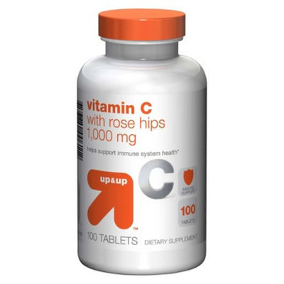 up & up up&up Vitamin C 1000 mg with Rose Hips Tablets - 100 Count