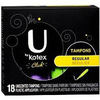 U by Kotex Club Tampons