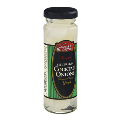 Crosse & Blackwell Premium Silver Skin Cocktail Onions