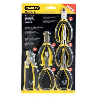 Stanley 6-Piece Mini Plier Set, 84-079W