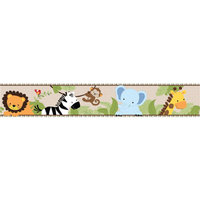 Bedtime Originals Jungle Buddies Wallpaper