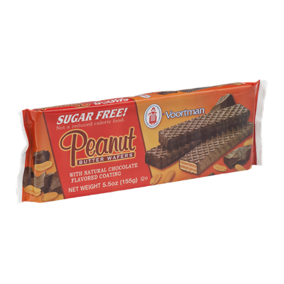 Voortman Chocolate Coated Peanut Butter Wafers Cookies