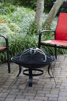 Jaclyn Smith Today Round Fire Pit - TAIWAN NAN SHAN BAMBOO WARE CO