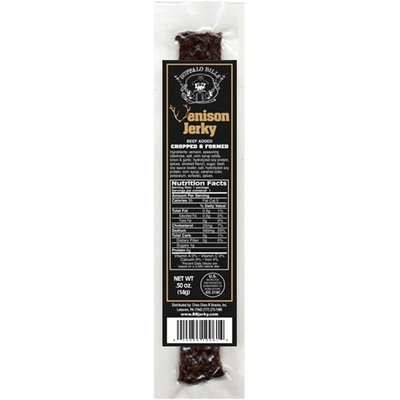 Buffalo Bills Premium Snacks Buffalo Bills 100% Farm Raised Venison Jerky Strips (25 individually wrapped 7
