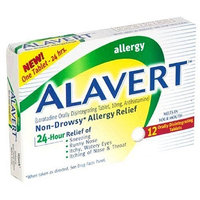 Alavert Non Drowsy 24-Hour Allergy Relief, Disintegrating Tablets - 12 CT