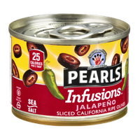 Musco Family Olive Co. Pearls Infusions Jalapeno Sliced California Ripe Olives