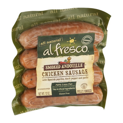 Al Fresco All Natural Chicken Sausage Smoked Andouille