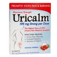 Uricalm Max Strength Urinary Pain Tablets, 28 ea