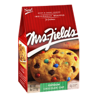 Mrs. Fields Rainbow Chocolate Chip Cookies