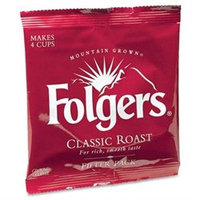 Folgers FOL06239 Coffee Filter Packs, Regular, .9-oz, 40 Per Carton