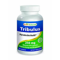 #1 Tribulus 250 mg 180 Capsules by Best Naturals - Manufactured in a USA Based GMP Certified Facility and Third Party Tested for Purity. Guaranteed!!