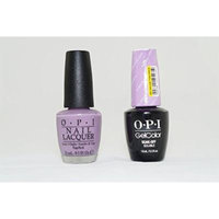OPI Nail Lacquer and Gelcolor Purple Palazzo Pants V34. Each Bottle Contains .5 Oz.