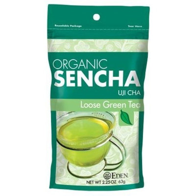 Organic Sencha Loose Green Tea Eden Organic 2.25 oz Bulk