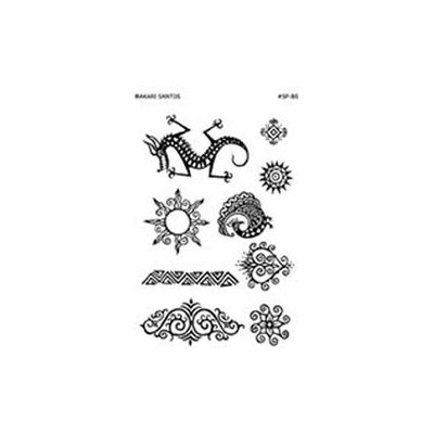 Lakaye Studio Llc Lakaye Studio Bakari Santos Series Stencil Pack