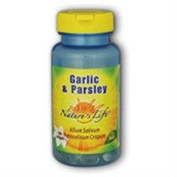 Nature's Life Garlic & Parsley Oil - 500 Softgels - Garlic