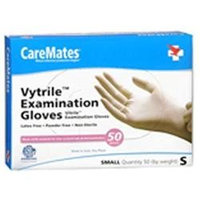 CareMates 05411020 Vytrile Powder Free Gloves Small - Case Of 20