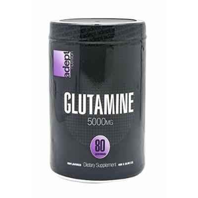 ADEPT NUTRITION Glutamine Supplement, 400 Gram, 0.88 Pound