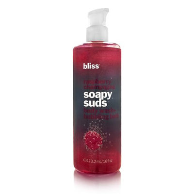 Bliss Raspberry Champagne Soapy Suds Body Wash and Bubbling Bath