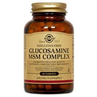 Solgar - Glucosamine MSM Complex (Shellfish-Free) Tablets - 120 K