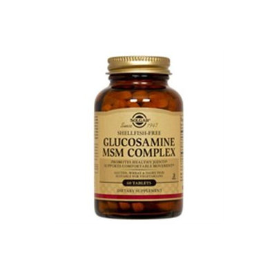 Solgar - Glucosamine MSM Complex (Shellfish-Free) Tablets - 120 K