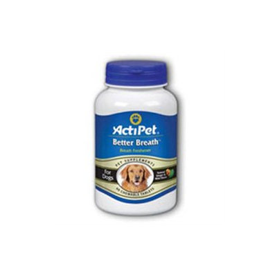 ActiPet - Better Breath For Dogs - 60 Chewable Tablets