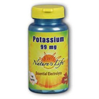 Nature's Life Potassium - 99 mg - 250 Capsules