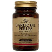 Solgar Garlic Oil Perles - 100 Softgels - Garlic