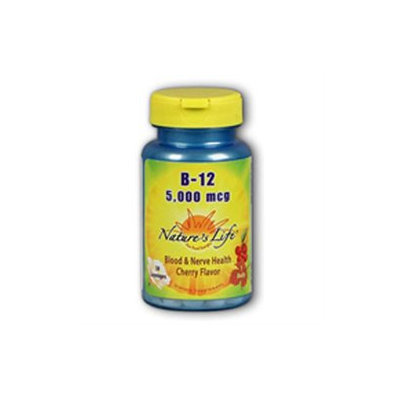 Nature's Life Vitamin B-12 Cherry - 5000 mcg - 100 Lozenges