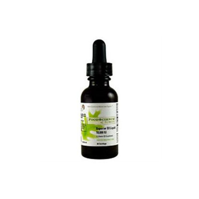 FoodScience of Vermont Superior D3 Liquid - 10000 IU - 30 Servings