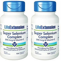 Life Extension - Super Selenium Complex & Vitamin E - 200 Mcg 100 X 2