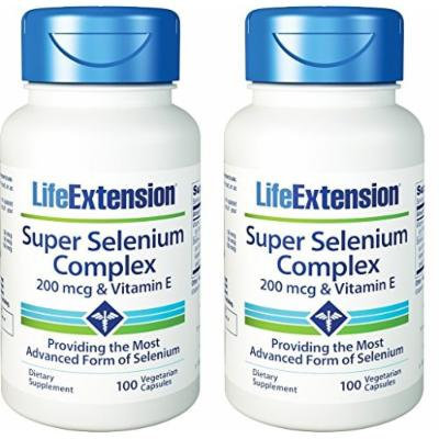Life Extension - Super Selenium Complex & Vitamin E - 200 Mcg 100 X 2