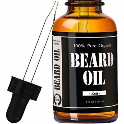 Zen Juniper Sage Beard Oil #1 RATED Leven Rose Leave-in Conditioner - Best Scented Beard Oil 100% Pure Organic Natural for Groomed Beard Growth, Mustache, Skin for Men - 1 oz Zen Juniper Sage Scent