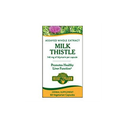 Herb Pharm - Milk Thistle 140 mg. - 60 Vegetarian Capsules