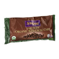 Sun Spire Fair Trade Organic 42% Cacao Chips