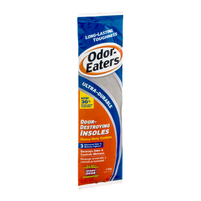 Odor-Eaters Ultra-Durable Insoles Heavy-Duty Cushion