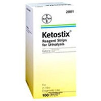 Ketostix Strips Ketostix Bayer Reagent Strips for Urinalysis, Ketone Test