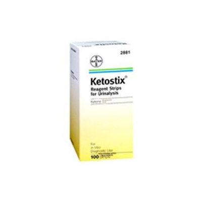 Ketostix Strips Ketostix Bayer Reagent Strips for Urinalysis, Ketone Test