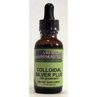 Colloidal Silver Plus American Supplements 1 fl oz Liquid