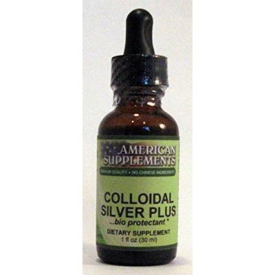 Colloidal Silver Plus American Supplements 1 fl oz Liquid